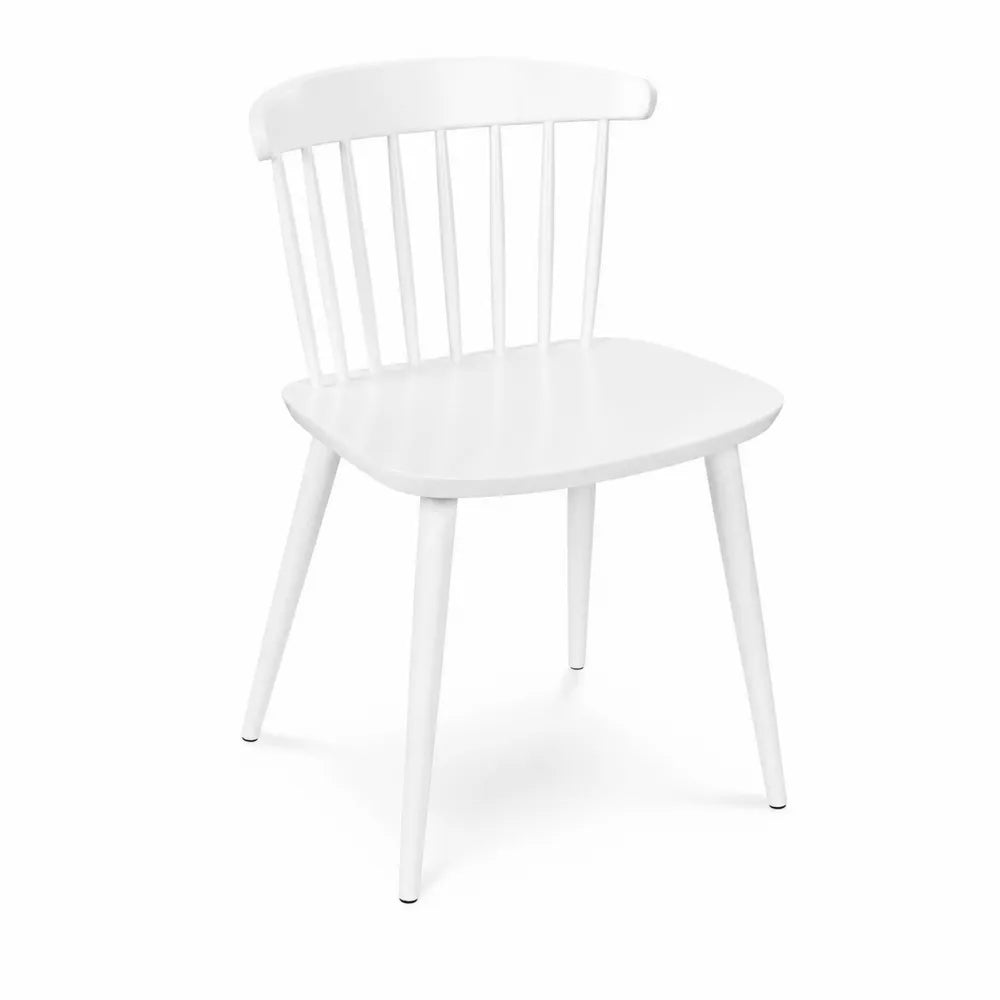 Esszimmerstuhl Massivholz Weiß 85cm
